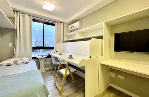 Matriz Apartamento | INCRiVEL, Studio Madri, Novo e Moderno
