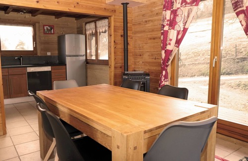 Dommartin-les-Remiremont Cabaña | Chalet indépendant -Gîte-Familiar-Bañera de hidromasaje-Vista a la Montana