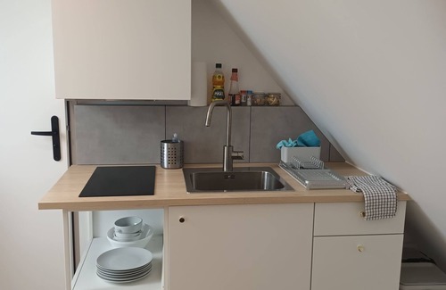 Crozon Apartamento | Independent apartment - expectionnal sea view - swimming pool - 3 persons