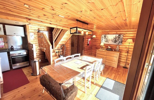 Pyrenees 2000 Chalet De Esquí | Chalet de madera independiente cerca de las pistas WIFI Pirineos 2000