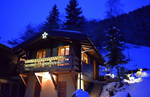 Lauenen Bei Gstaad Chalet De Esquí | Verano indio en Anniviers: Chalet Les Frasques, naturaleza, sauna, chalet 36m2