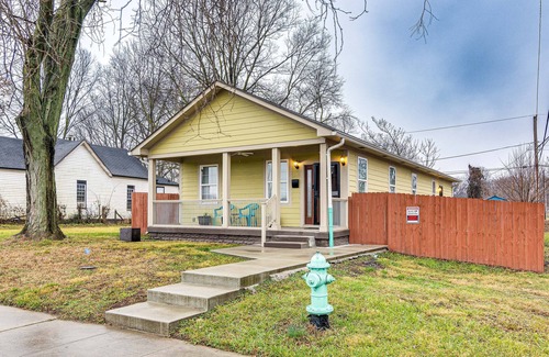 Indianapolis Cabaña | Indianapolis Home w/ Fire Pit: 3 Mi to Downtown!