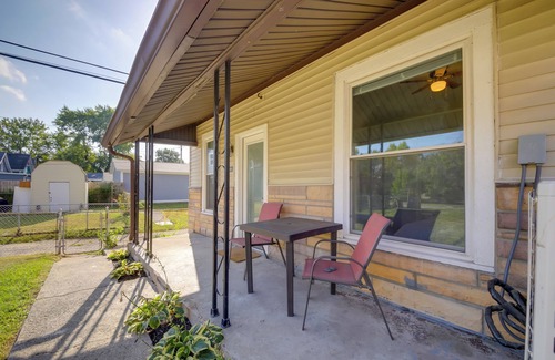 Indianapolis Cabaña | Indianapolis Home w/ Porch - Close to Mile Square!