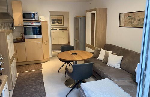 Meusdorf Apartamento | Individuelle Ferienwohnung im Grünen Südosten von Leipzig mit Eigener Terrasse