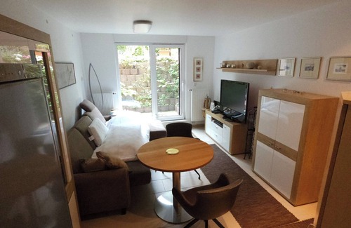Meusdorf Apartamento | Individuelle Ferienwohnung im Grünen Südosten von Leipzig mit Eigener Terrasse