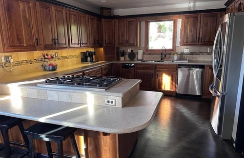 West Colorado Springs Casa | Indoor pool, hot tub, sauna!