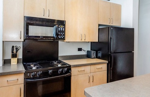Prairie District Condominio | Industrial loft haven