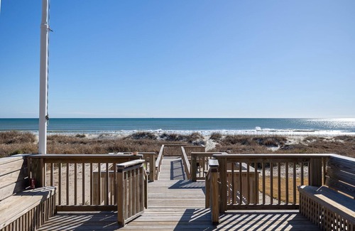 Atlantic Beach Casa | Inhale Exhale Cottage, Oceanfront House, located in Atlantic Beach, NC!