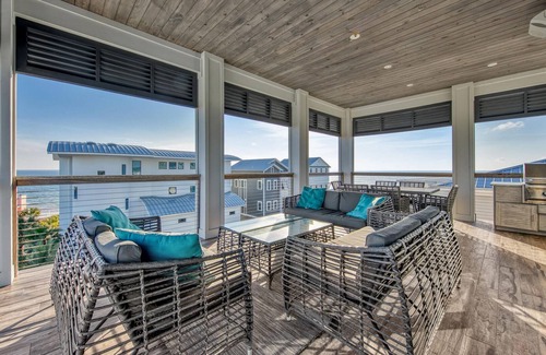 Inlet Beach Casa | Inlet Beach "Emerald Breeze"| 6 BR |Sleeps 16 |Private Pool |Elevator| VIEWS!