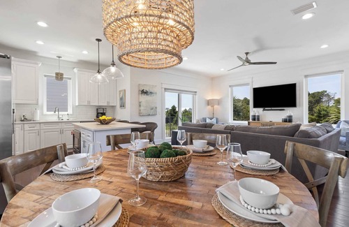 West Panama City Beach Casa | Inlet Beach Retreat | Golf Cart, Bikes + Pool