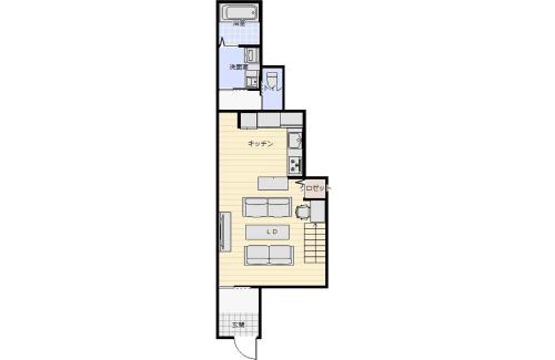 Kita Ward Apartamento | Inn光楽縁