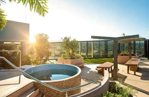 South Brisbane Apartamento | Inner-city 1 queen bed&Carpark&Pool&Gym apartment