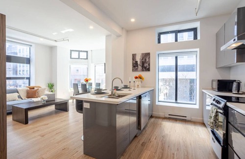 Downtown Montreal Apartamento | Inner-City Studio on Bishop -Heart of MTL ZX0