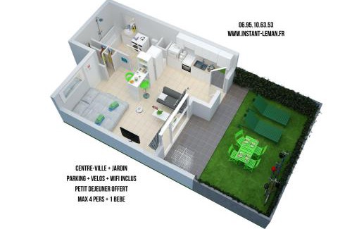 Thonon-les-Bains Apartamento | Instant-Léman