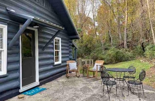 Asheville Cabina | Instaworthy Log Cabin - Dog and EV Friendly