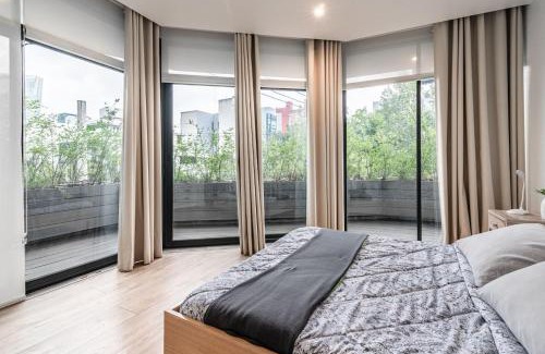 San Jose Insurgentes Apartamento | Insurgentes Apt Private Balcony, Roof Lounge