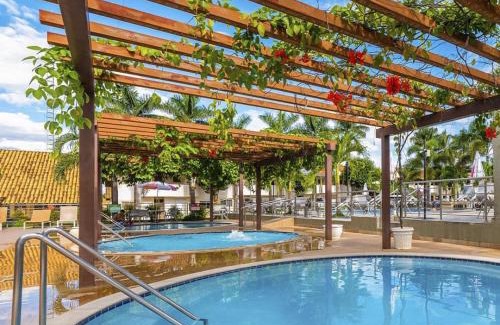 Caldas Novas Apartamento | Internacional Resort DiRoma com roupa de cama -DESTINOS COMBINADOS TURISMO