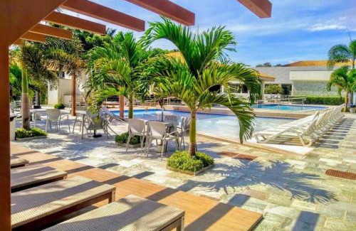 Caldas Novas Apartamento | Internacional Resort DiRoma com roupa de cama -DESTINOS COMBINADOS TURISMO