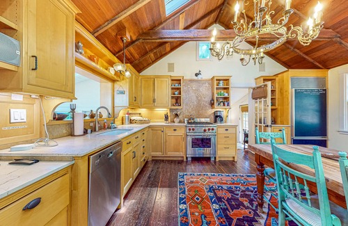 Occidental Casa | Inviting dog-friendly home with hot tub, fireplace, charming patio, & W/D