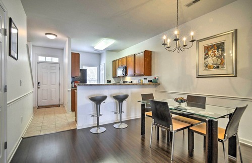 Deep River Casa | Inviting High Point Townhome with Patio + Privacy!