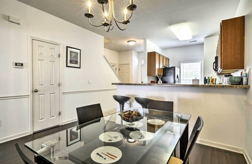 Deep River Casa | Inviting High Point Townhome with Patio + Privacy!