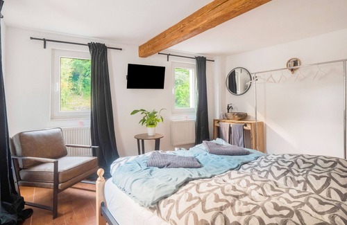 Wellmich Casa | Casa de vacaciones acogedora en Sankt Goarshausen con bar