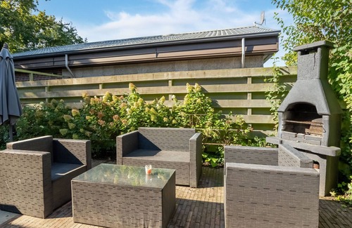 Baarland Casa | Bonita casa de vacaciones en Baarland con terraza