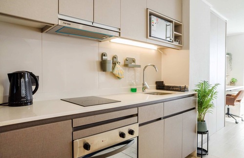 Nunoa Apartamento | Acogedor Estudio en Vibrante Nunoa | 2 Huéspedes