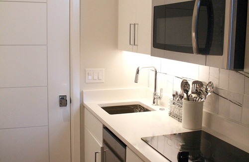 Mount Pleasant Apartamento | Nuevo apartamento de una habitación en barrio tranquilo. ¡Techos altos!