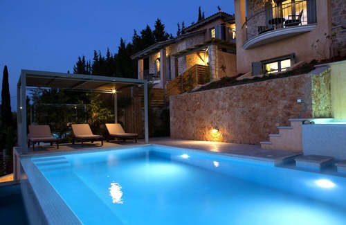Tsoukaladhes Villa | Villas Jónicas con Vistas al Mar