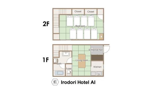 Chuo-ku Apartamento | Irodori Hotel AI