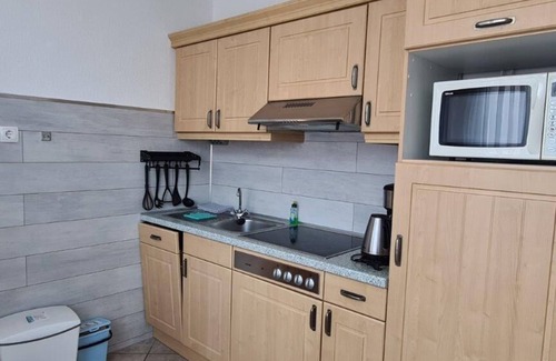 Baltrum Apartamento | Island apartment with terrace, stepless and central