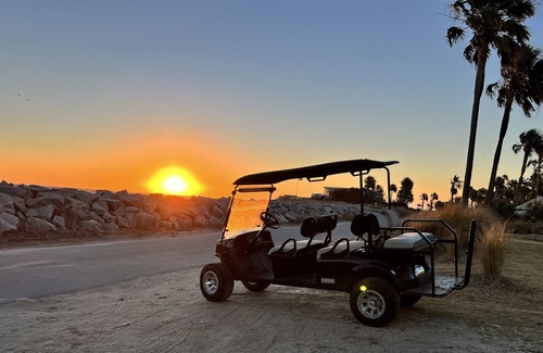 Saint Helena Island Cabaña | Island Vibes with Ocean View and Golf Cart