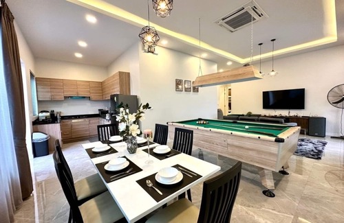 Hua Hin Villa | It is only 5 minutes from the beach. This is Brand New House with 15 people max