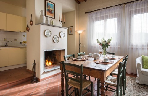 Lucolena Apartamento | Villa il Castellaccio # 1 Chianti, apartamento en Toscana con piscinas