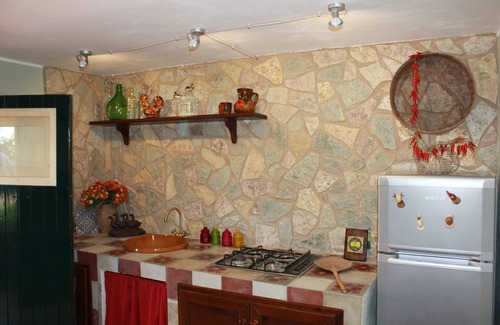 Sant'Andrea Bonagia Villa | In Sicilian Casuzza. Wonderful apartment 5 minutes from the sea