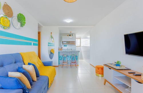 Itacimirim Apartamento | IT57 Apto Pé na Areia - Praia da Espera