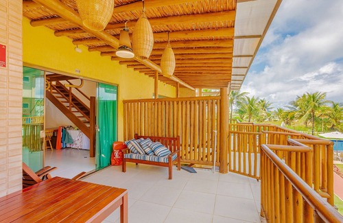 Itacimirim Apartamento | IT84 Maravilloso Apartamento 4 Suites, Pie En La Arena - Itacimirim