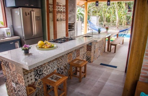Itamambuca Casa | Praia do Itamambuca, São Paulo, Brazil, 5 suites with air, swimming pool, gourmet area.