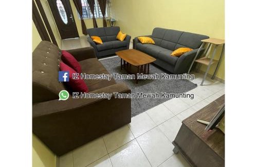 Taiping Casa | IZ Homestay Taman Mewah Kamunting