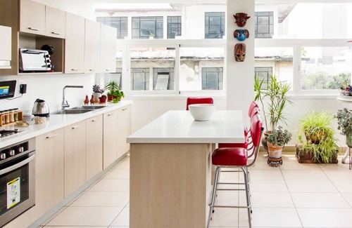 Colonia Centro Apartamento | J607- 2BDR / 1BTH - Una Habitación Piso, Capacidad 4