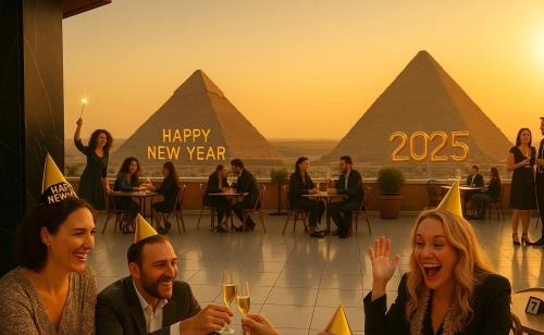 Al Haram Apartamento | Jacuzzi pyramids view