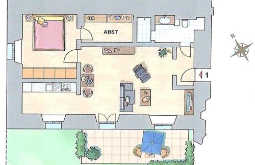 Hohen Niendorf Apartamento | Jagdschloß zu Hohen Niendorf Fewo 1 ELEONORE