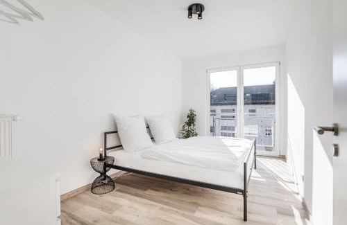 Erlangen Apartamento | JAMA - Stilvoll&Modern, Zentral, Uni, Freies Parken, Große Gruppen, WLAN