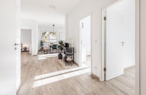 Erlangen Apartamento | JAMA - Stilvoll&Modern, Zentral, Uni, Freies Parken, Große Gruppen, WLAN