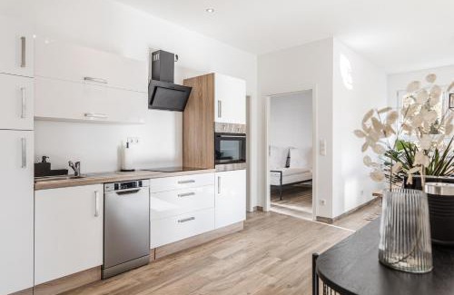 Erlangen Apartamento | JAMA - Stilvoll&Modern, Zentral, Uni, Freies Parken, Große Gruppen, WLAN