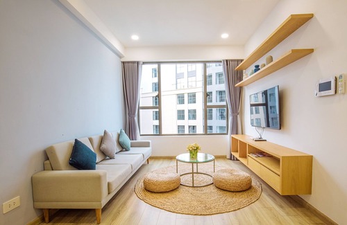 District 4 Condominio | Anfitrión japonés * Cama baja * Apartamento central * Gimnasio y piscina * Cerca del mercado BenThanh❣❣❣