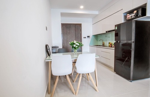 District 4 Apartamento | JapaneseHost * Camina hasta BenNhaRong * CENTRE * Gimnasio y piscina * Cerca de BuiVien, mercado BenThanh