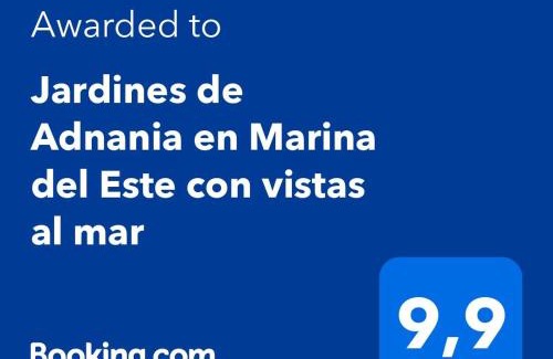 Almunecar Apartamento | Jardines de Adnania en Marina del Este con vistas al mar