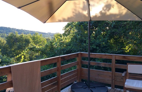 Cenac-et-Saint-Julien Cabaña | Jardins du Périgord con terraza, piscina, spa, sauna, a 12 km de Sarlat